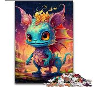 Puzzles 1000 pièces pour Adultes, Puzzles Art Dragon Baby, 1000 pièces pour Adultes, Loisirs créatifs en Famille, Parfaits pour Les Anniversaires et Les Vacances (Taille 26x38cm)