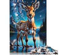 Puzzles 1000 pièces pour Adultes, Puzzles artistiques en Bois, Puzzles en Bois, Excellent Cadeau pour Adultes, 1000 pièces (75 x 50 cm)
