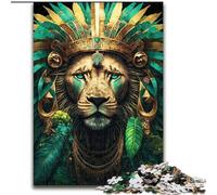 Puzzles 1000 pièces pour Adultes Puzzles Bêtes mythiques 1000 pièces pour Adultes Fête d'anniversaire pour Hommes Femmes (Taille 50x75cm)