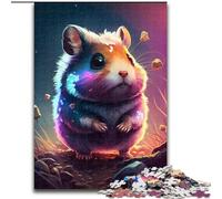 Puzzles 1000 pièces pour Adultes, Puzzles de Peinture de Hamster pour 1000 pièces, Casse-tête à Faire soi-même, Jeu Familial interactif (Taille 26x38cm)
