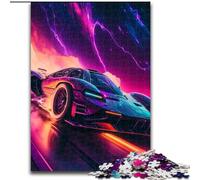 Puzzles 1000 pièces pour Adultes, Puzzles de Voitures de Sport Cool, 1000 pièces pour Adultes, pour Adolescents, Tranche d'âge 14 Ans et Plus, décoration d'intérieur (Taille 26x38cm)