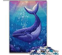 Puzzles 1000 pièces pour Adultes Puzzles en Carton Baleine pour Anniversaires, fêtes et Occasions spéciales (Taille 26x38cm)