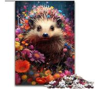 Puzzles 1000 pièces pour Adultes Puzzles en Carton Hérisson Fantastique pour Adultes, ce Qui en Fait Un Excellent Cadeau pour s'amuser en Famille (Taille 26x38cm)
