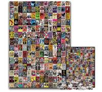 Puzzles 1000 pièces pour Adultes Puzzles en Carton Rock First pour Adultes Parfait pour Halloween, Noël, Cadeau d'anniversaire 26x38cm/10,23x14,96 Pouces