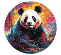 Puzzles 1000 pièces pour Adultes, Puzzles en Papier colorés, Panda, Niveau débutant, idéal pour Les Anniversaires et Les fêtes (67,5 x 67,5 cm)