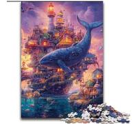 Puzzles 1000 pièces pour Adultes Puzzles fantaisistes avec scènes sous-Marines pour la Famille et Les Amis Défi Stimulant pour Le Cerveau (Taille 50x75cm)
