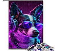 Puzzles 1000 pièces pour Adultes, Puzzles Fantasy Dog, Taille 50x75cm, activités Amusantes à la Maison, Cadeaux d'anniversaire, Cadeaux de Voyage