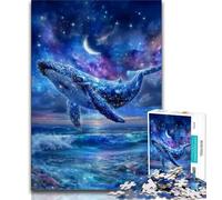 Puzzles 1000 pièces pour Adultes, Puzzles Galaxy Whale pour Adolescents, Jeu éducatif, défi, Cadeau d'anniversaire, décoration Murale (Taille 38x26cm)