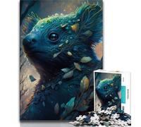 Puzzles 1000 pièces pour Adultes Puzzles Koala surnaturels pour Adolescents à Offrir en Cadeau à Toute la Famille à partir de 14 Ans 75x50cm