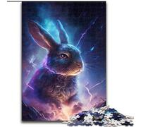 Puzzles 1000 pièces pour Adultes Puzzles Lapin Magique Taille 26x38cm Parfait pour s'amuser en Famille, Jeux de société, Cadeaux de fête d'anniversaire