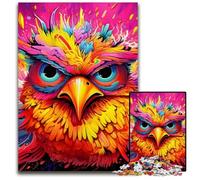 Puzzles 1000 pièces pour Adultes Puzzles Oiseau Jaune pour Adultes Parfait pour Halloween, Noël, Cadeau d'anniversaire 26x38cm / 10,23x14,96 Pouces
