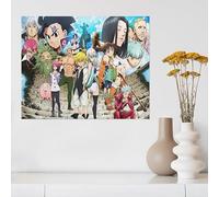 Puzzles 1000 Pièces pour Adultes Puzzles pour Enfants，Anime The Seven Deadly Sins，Puzzles pour Adultes 1000 Pièces Puzzles pour Adultes Adolescents Jouets DIY（50x70cm）-31