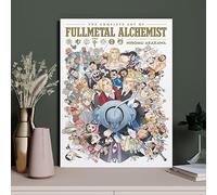 Puzzles 1000 Pièces pour Adultes Puzzles pour Enfants,Fullmetal Alchemist Japonais Anime,Puzzles pour Adultes 1000 Pièces Puzzles pour Adultes Adolescents Jouets DIY(38x26cm)-391