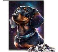 Puzzles 1000 pièces pour Adultes Puzzles Teckel pour Adultes 1000 pièces, ce Qui en Fait Un Excellent Cadeau pour s'amuser en Famille (Taille 26x38cm)