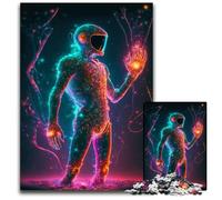 Puzzles 1000 pièces pour Adultes Puzzles We are The Aliens pour Adultes Idéal pour Les Amoureux, Cadeau Parfait pour Noël, Nouvel an, Saint-Valentin 26x38cm/10,23x14,96 Pouces