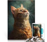 Puzzles 1000 pièces pour Adultes Regarder vers Le Haut Compétition de Vitesse Manuelle Convient pour la décoration de Bureau 52x38cm