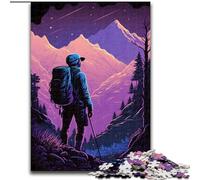 Puzzles 1000 pièces pour Adultes Regardez l'horizon Puzzles 1000 pièces pour Adultes pour Adolescents Jeux de Jouets stimulants (Taille 26x38cm)