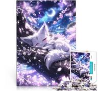 Puzzles 1000 pièces pour Adultes Rêve de Fleurs de Cerisier Jouets Jeux éducatifs Soulagement du Stress Super Cadeau 38x26cm