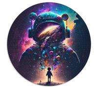 Puzzles 1000 pièces pour Adultes Robotic Dreams Puzzles Ronds 1000 pièces pour Adultes Cadeau pour Hommes et Femmes, Quotidien et Occasions spéciales 67,5 x 67,5 cm