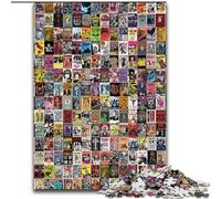 Puzzles 1000 pièces pour Adultes Rock First3 Puzzle 1000 pièces Cadeau de Noël, idéal pour Le Bureau, la Chambre, Le Salon (Taille 26x38cm)