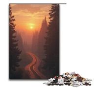 Puzzles 1000 pièces pour Adultes Rosée du Matin Nouveaux Puzzles Cadeaux Cadeaux d'anniversaire Cadeaux pour Adolescents de 14 Ans et Plus 1000 pièces (38 x 26 cm)