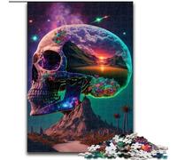 Puzzles 1000 pièces pour Adultes, Route vers la Paix, en Bois, idée Cadeau Unique pour la décoration d'intérieur, 50x75cm, Jeu de réflexion pour Adolescents, pour Les fêtes