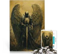 Puzzles 1000 pièces pour Adultes Sentinelle angélique Défi Difficile pour soulager Le Stress Collection d'artistes, Beaux-Arts 38x26cm