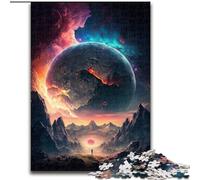 Puzzles 1000 pièces pour Adultes, Sommet de Montagne Mystique, Puzzles stimulants pour Anniversaire, Vacances, Noël, Halloween, Cadeau (Taille 50x75cm)