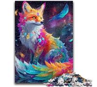 Puzzles 1000 pièces pour Adultes Spirit Fox, 1000 pièces, Jouets éducatifs, Jeux de Famille, Cadeaux pour Amis et Famille (75x50cm)