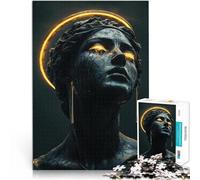 Puzzles 1000 pièces pour Adultes Statue Romaine Jouets éducatifs d'apprentissage Décoration Murale, Cadeaux Uniques pour Anniversaire et Noël 50x70cm