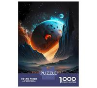 Puzzles 1000 Pièces pour Adultes Stellar Solitude Planet Puzzles pour Adultes - Jeux De Construction - Décoration Intérieure - Stimule Le Cerveau 70x50cm/1000pcs