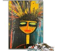 Puzzles 1000 pièces pour Adultes, Style Basquiat, pour Adolescents et familles, décoration DIY Parfaite et défi cérébral (Taille 26x38cm)