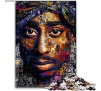 Puzzles 1000 pièces pour Adultes, Superstar du Basket-Ball, Puzzles en Bois, Jeu interactif Familial, décoration d'intérieur à Faire soi-même, Cadeau de défi cérébral (Taille 50x75cm)