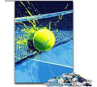 Puzzles 1000 pièces pour Adultes Tennis Sports Puzzles 1000 pièces pour Adultes pour l'ensemble pour Femmes, Cadeaux pour Hommes (Taille 26x38cm)