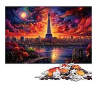 Puzzles 1000 pièces pour Adultes Tour de Tokyo et Centre-Ville au Japon Puzzle Jeu Pratique Idéal pour Les Adolescents de 14 Ans et Plus 1000 pièces (38 x 26 cm)