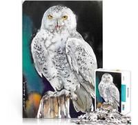 Puzzles 1000 pièces pour Adultes Une sérénade enneigée Jeux éducatifs Décoration d'intérieur Décoration Parfaite 75x50cm