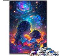 Puzzles 1000 pièces pour Adultes, Univers Arc-en-Ciel, Puzzles en Bois, décoration DIY, Cadeaux de Vacances stimulants pour Le Cerveau (Taille 50x75cm)