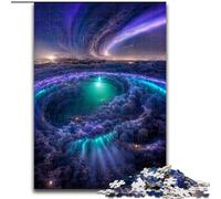 Puzzles 1000 pièces pour Adultes, Univers de rêves colorés en Bois, idée Cadeau Unique de décoration d'intérieur DIY 50x75cm, Jeu de réflexion pour Adolescents, Cadeau de Vacances idéal