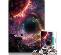 Puzzles 1000 pièces pour Adultes, Univers Fantastique, Paysage, Aide Le Cerveau à exercer, Jouets addictifs pour cultiver la Patience, décoration Parfaite (38x26cm)