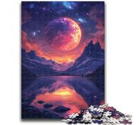 Puzzles 1000 pièces pour Adultes Univers Planète Convient aux 14 Ans et Plus Jouet intellectuel Jeu éducatif pour Anniversaire et Noël 26x38cm