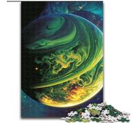 Puzzles 1000 pièces pour Adultes Univers Planète Puzzles Difficiles pour Adultes Décoration DIY, Défi cérébral, pour Adulte, Famille, Cadeau de Vacances Taille 38x26cm