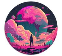 Puzzles 1000 pièces pour Adultes, Univers, Planète, Puzzles en Papier pour Les Amoureux du Voyage et Les Couples, Jouet Stimulant (Taille 67,5 x 67,5 cm)