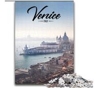 Puzzles 1000 pièces pour Adultes Venise Jeux éducatifs Décoration d'intérieur Collection Artistes, Beaux-Arts (38x52cm) 1000pcs