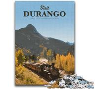 Puzzles 1000 pièces pour Adultes Visitez Durango Family Fun pour est idéal comme Cadeau pour Toute la Famille à partir de 14 Ans (Taille 38x52cm)