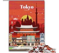 Puzzles 1000 pièces pour Adultes, Visitez Tokyo, Jeux éducatifs, Décoration d'intérieur, Collection d'artistes, Beaux-Arts (50x75cm), 1000 pièces