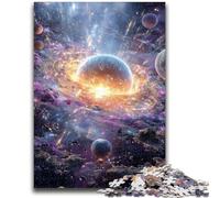 Puzzles 1000 pièces pour Adultes, Voie lactée, Univers, Galaxie, Puzzles pour Adolescents, Jeux Amusants, Chaque pièce est Unique - Jeu Familial Stimulant (38x26cm)