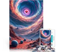 Puzzles 1000 pièces pour Adultes Vortex Cosmique Séjour Anti-Stress pour Tuer Le Temps Renforcer l'amour Entre Les Couples 75x50cm