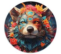 Puzzles 1000 pièces pour Adultes Warrior Fox Puzzles impossibles pour Adultes Parfait pour s'amuser en Famille Pendant Les Vacances 67,5 x 67,5 cm