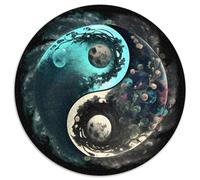 Puzzles 1000 pièces pour Adultes Yin Yang Koi Fish Puzzles en Carton : Un Casse-tête Stimulant pour Les Adolescents, Une soirée de Jeux en Famille Amusante (67,5 x 67,5 cm)