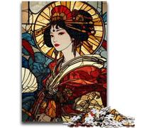 Puzzles 1000 pièces Prêtresse Maya pour Adultes, Aidez Le Cerveau à exercer des Jouets addictifs pour cultiver la Patience, Jeu de défi Unique 26x38cm